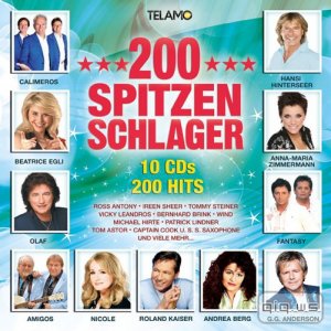  200 Spitzenschlager [10 CD-Box] (2015) 