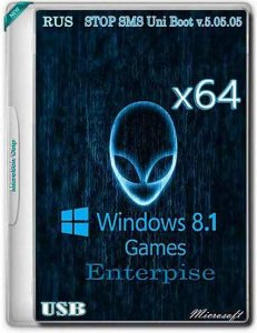  Windows 8.1 Enterprise GAMES x64 (RUS/2015) 