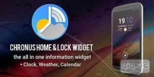  Chronus Pro Home & Lock Widget v5.3.6 [Rus/Android] 