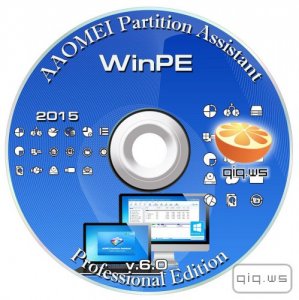  AOMEI Partition Assistant 6.0  Professional Edition WinPE (ML/RUS) 