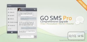  GO SMS Pro Premium v6.39 build 312 + Plugins & LangPacks [Rus/Android] 